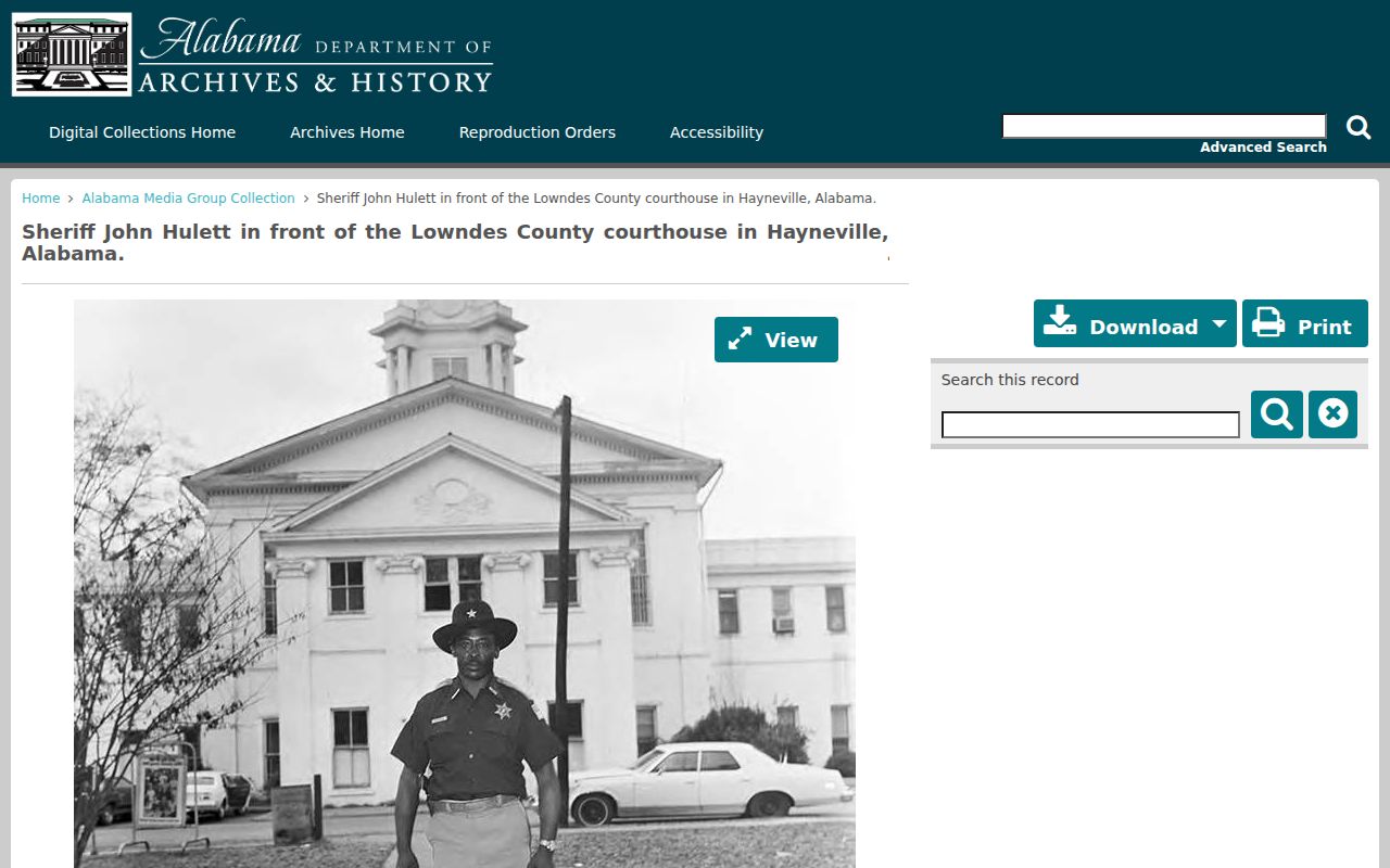 Hayneville criminal history and Alabama justice archive